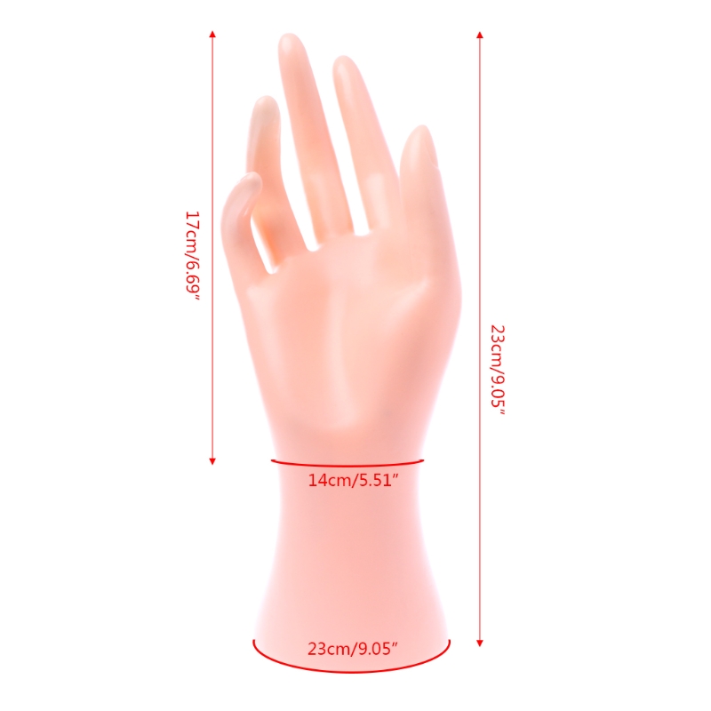 Mannequin Hand Finger Ring Bracelet Bangle Jewelry Display Stand Holder