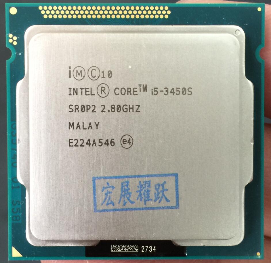 Intel Core i5 3450S i5-3450S PC Computer Desktop CPU Processor LGA1155 Desktop CPU 100% working properly Desktop Processor