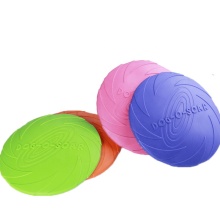 Dog Training Soft Frisbeed Toy Flying Disc Fetch Dog Soft Dog Flying Disc