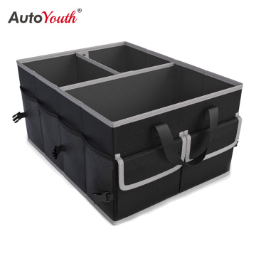 AUTOYOUTH Car Trunk Storage Bag Folding Multifunction Container Tool Food Storage Bags Organizer Trunk Box for Universal Car