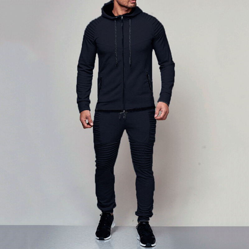 2 Pieces Autumn Running Tracksuit Men Sweatshirt Sports Set Gym Clothes Men Sport Suit Training Suit Sport Wear 2020 Hot