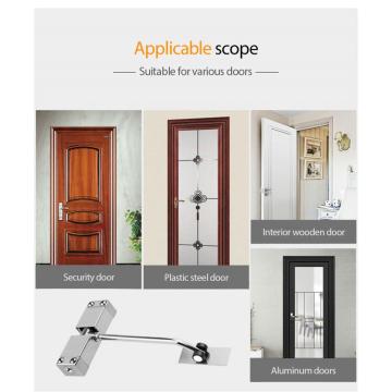 1pc Automatic Mounted Spring Door Closer Adjustable Surface Door Closer Home Office Door Stopper Hardware