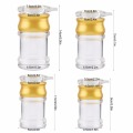 4 Sizes Clear Acrylic Oil Bottle Kitchen Seasoning Can Outdoor BBQ Sauce Vinegar Oil Dispenser Transparent Seasoning Cans