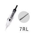 100PCS 600D-G Agulha Easy Click Permanent Makeup Needle 1R/3R/5R/7R Flat Cartridge Needles for Rotary Tattoo Machine Pen Kits