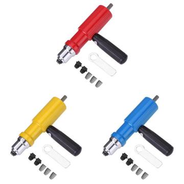Electric Rivet Nut Gun Riveting Tool Cordless Insert Riveter Adapter Kit Handheld Riveter Adapter Kit For Power Tool Cordless In