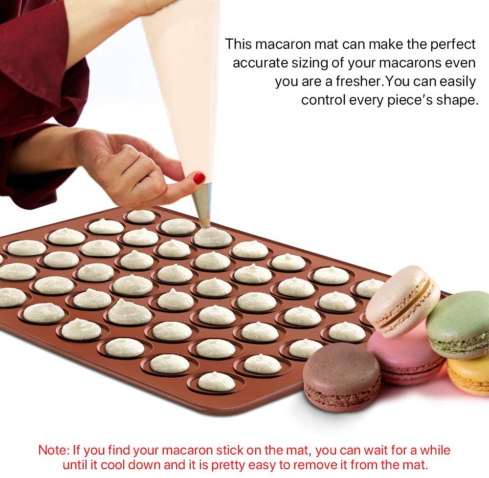 48 Hole Macarons Silicone Baking Mat Baking mold