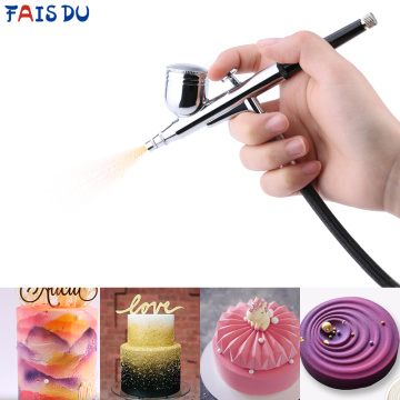 Chocolate Mousse Pigment Cake Airbrush Decorating Art Coloring Painted Baking Decoration Tools