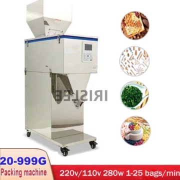 20-999G Large-Capacity Filling Machine Quantitative Weighing Filling Machine Can Fill Soybean Grain Granule Powder Material