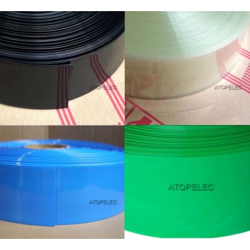 Wide 90MM / Diameter 57MM PVC 2:1 Heat Shrink Tubing Battery Wrap Selectable Color