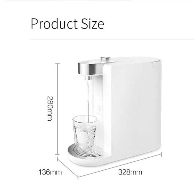 SCISHARE S2101 Smart Instant Heating Water Dispenser 3 Seconds Water 1.8L Beverage Dispenser Water Kettles & Pots