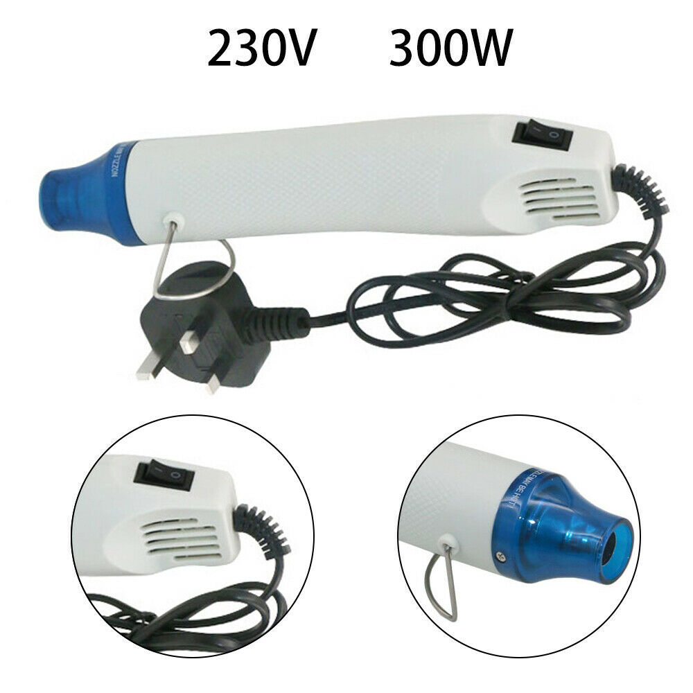 Hot Air Gun 300W Electric Mini Handheld Heat Gun Repair Tool DIY Crafting Power Tool Phone Repair US/EU/UK/AU Plug