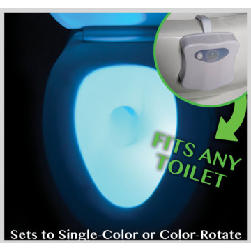 16/8 colors changing Body Sensing Automatic LED Motion Sensor Night Lamp Toilet Bowl Bathroom Light 2020 NEW HOT #3