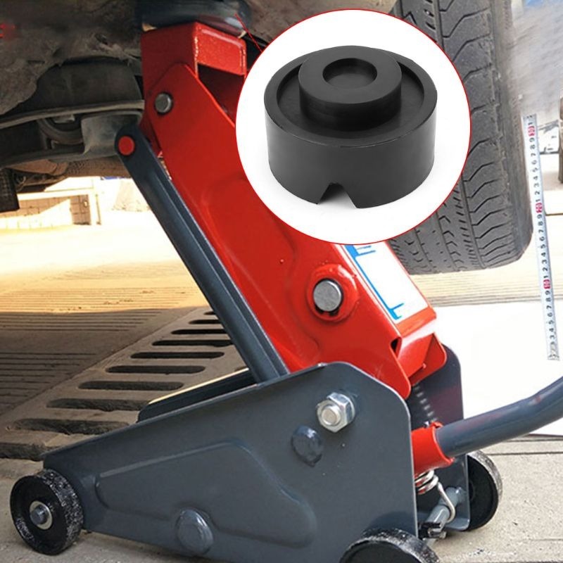 Car Lift Jack Stand Rubber Pads V-groove Car Jack Rubber Pad Anti-slip Rail Protector Support Block Heavy Duty for Car Lift