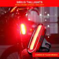 120 Lumens LED Bike Tail Light USB Rechargeable Powerful Bicycle Rear Lights Bicycle Lamp Accessories MTB Bicycle Cycling Lights