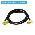 SMA M90 to SMA F90