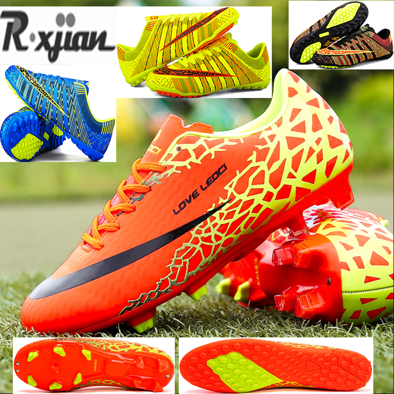 R.XJIAN brand 2020 new football low-top training shoes broken nails football shoes long nails football shoes size 35-45