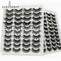 5/8/20 Pairs 3D Mink Lashes Natural False Eyelashes Dramatic Volume Fake Lashes Makeup Eyelash Extension Silk Handmade Eyelashes