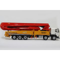 Collectible Alloy Model Gift 1:50 Scale SANY 62m Concrete Pump Truck Volvo Tractor Engineering Machinery DieCast Toy Model