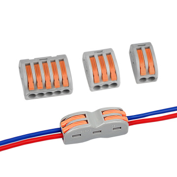 Universal Connectors Compact Wire Wiring 222-412 413 414 415 418 SPL-2 3 Connector Conductor Terminal Block Threader Splitter