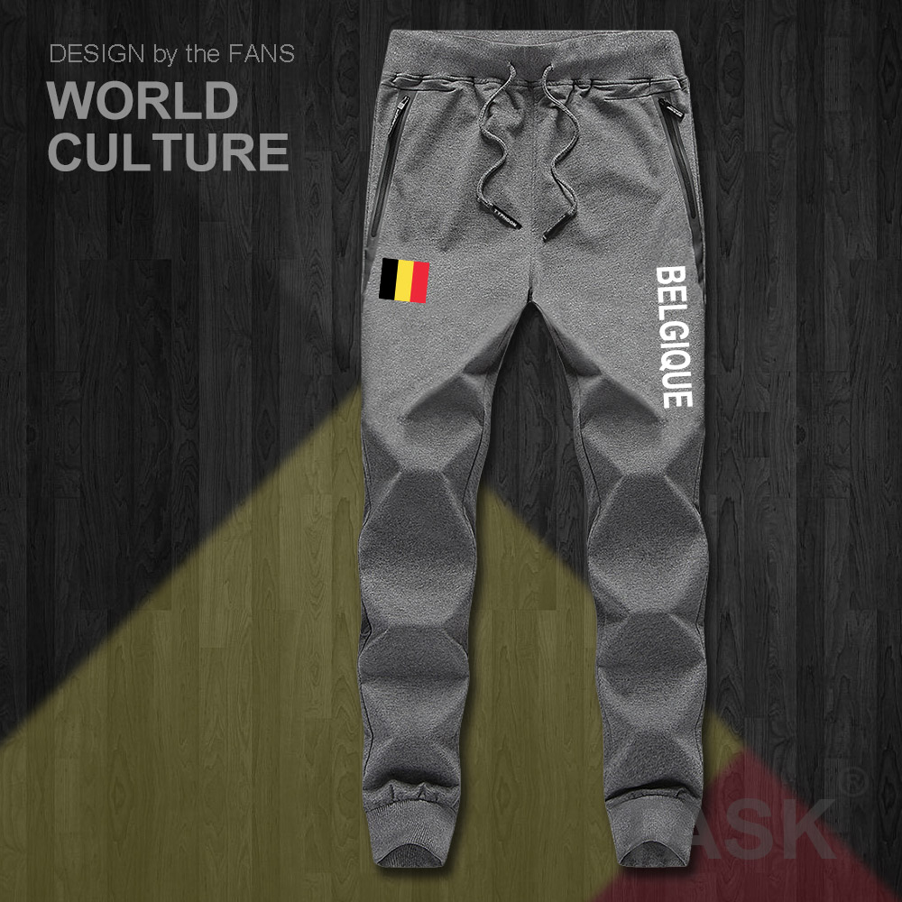 Belgium Belgian Belgique BEL mens pants joggers jumpsuit sweatpants track sweat fitness fleece tactical casual nation leggings