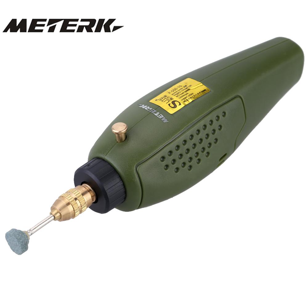Meterk Professional Super Mini Electric Drill Set 12V DC Drill Grinder Tool for Milling Polishing Drilling Cutting Engraving Kit