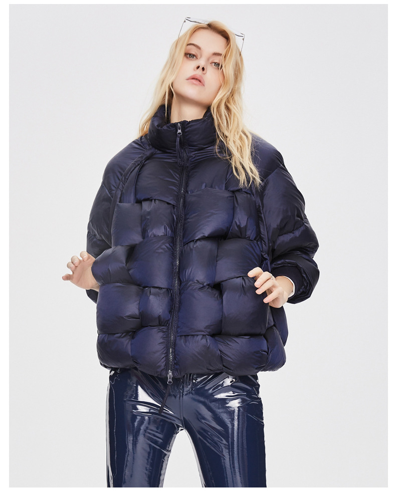 Sleeves Detachable Puffer Jacket For Women