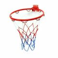 32cm Indoor Outdoor Basketball Ring Hoop Net With Screws Mounted Goal Hoop Rim Net Sports Netting For Children Kids