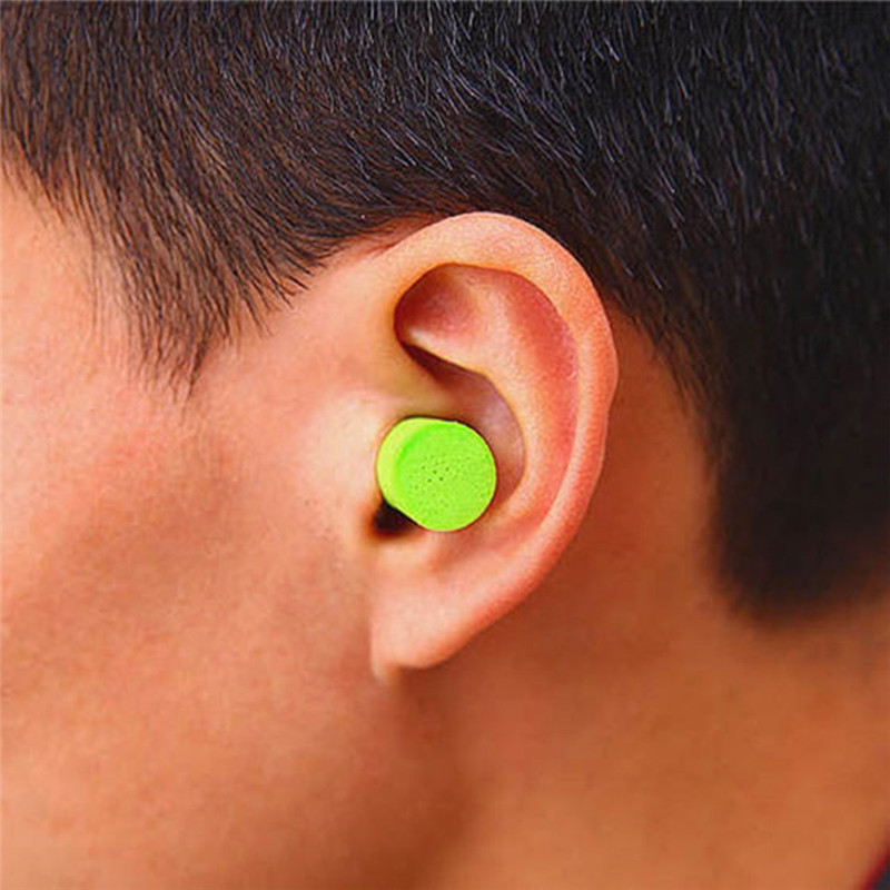 10 Pairs Noise Reduction Soft Foam Ear Plugs Comfort Tapered Travel Sleep Prevention Earplugs Sound Insulation Ear Protection