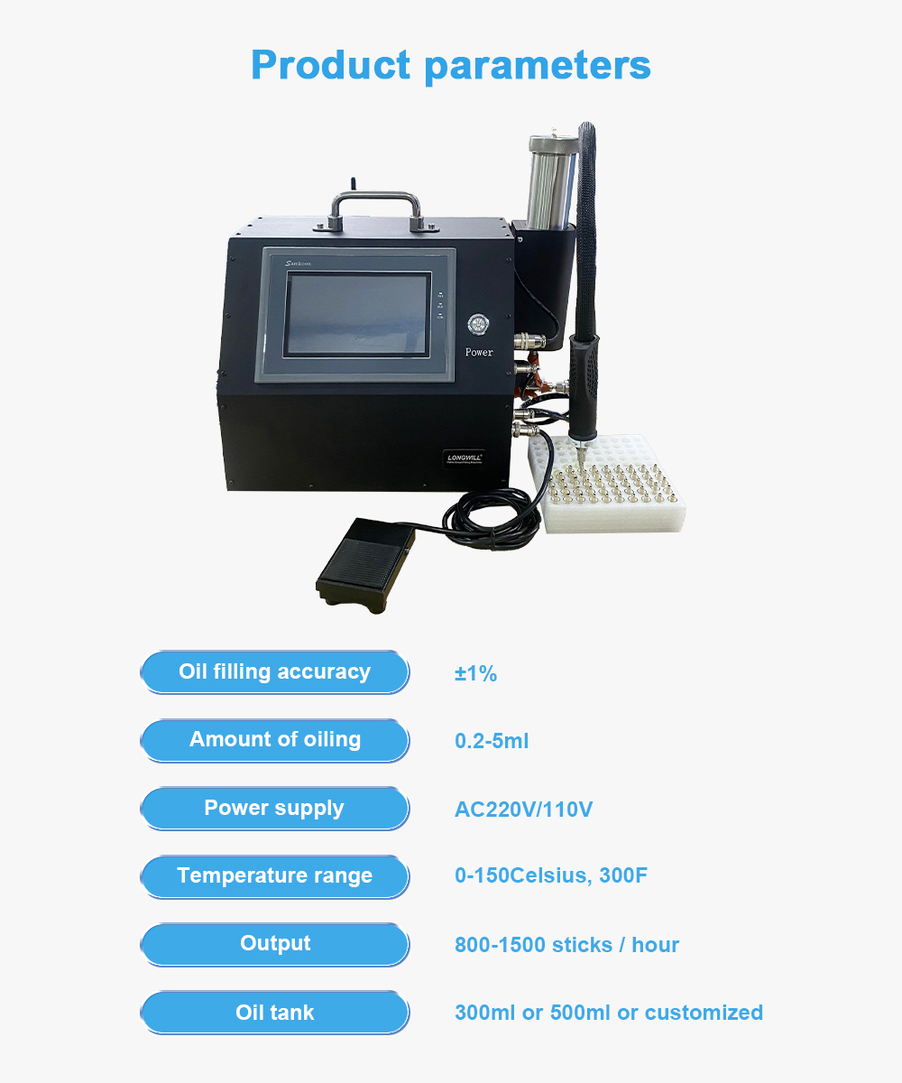 semi auto vape filling machine