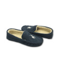 Mens loafer navy ankle house shoes indoor slippers