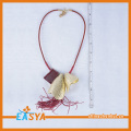 Bell Shaped Pendant With Tassel Necklace For Best Friends
