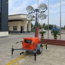 High brightness energy saving 7m light tower with reasonable price