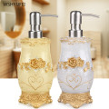 European Resin bathroom set tooth brush holder Soap Dispenser soap box Tray bathroom decoration accessories Wedding gifts