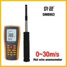 Anemometer Wind Speed Gauge handheld Tool Measuring Instrument Temperature Measurement USB Interface RZ GM8903