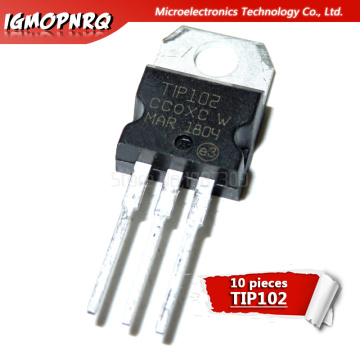 10PCS TIP102 TIP127 TIP107 TIP112 TIP120 TIP122 TIP31C TIP32C TIP41C TIP42C TO-220 Transistor