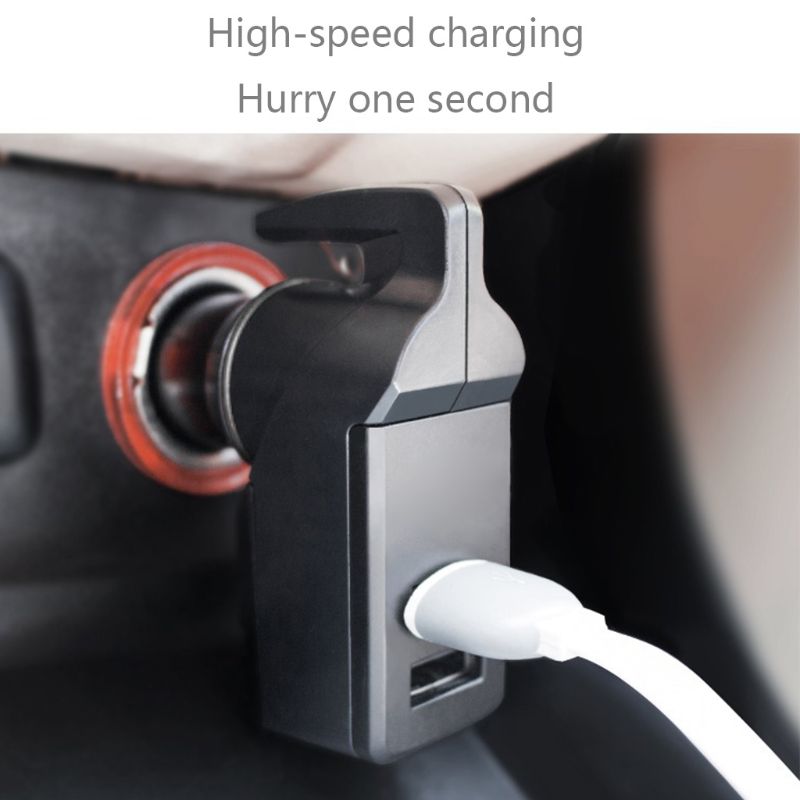 3 In 1 Car USB Emergency Tool Window Braker Seat Belt Cutter USB Chager Device 270E