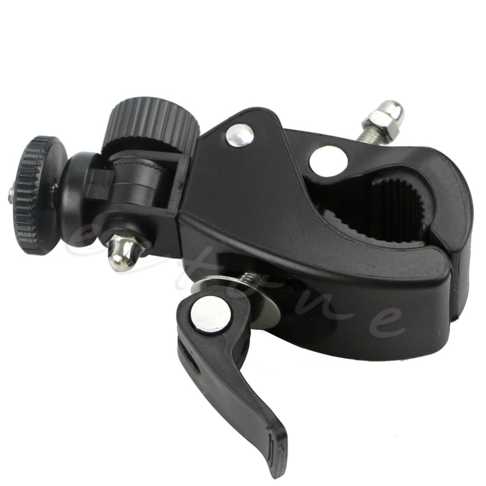 2019 New Bicycle Bike Handlebar Mount 1/4 Screw Clamp Bracket Tripod For Camera DV