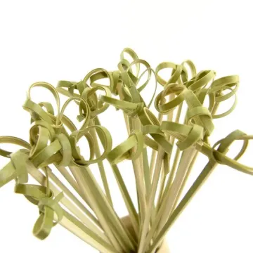 Disposable Bamboo Fruit Skewers and Cocktail Picks