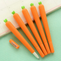 2 Pcs 0.5mm Novelty Fresh Carrot Gel Pen Promotional Gift Stationery School Office Supply New stationery