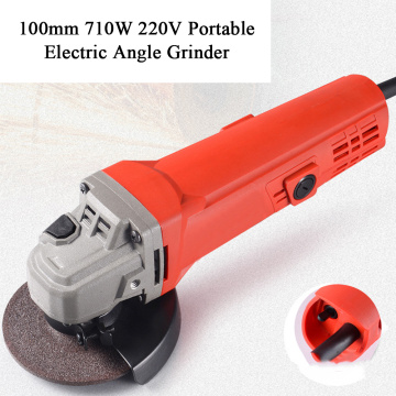 100mm Electric Angle Grinder Grinding Machine Multifunctional Woodworking Power Tool 11000rpm Angle Grinding Cutting Machine