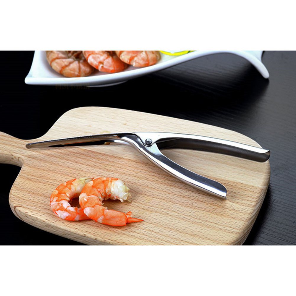 Shrimp Peeler 304 Stainless Steel Prawn Peeler Shrimp Deveiner Peel Device Kitchen Tools Hot Selling