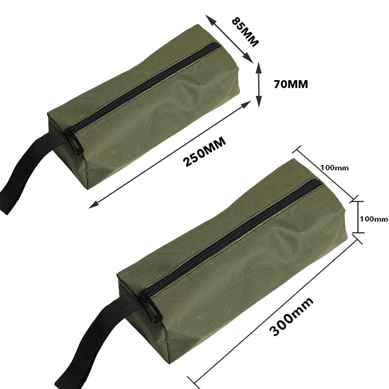 Urijk Storage Hand Tool Bag Polyester Waterproof Screws Nails Drill Bit Metal Parts Fishing Travel Organizer Tool Utility Bags