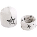 gray star hat collar