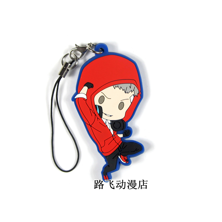 PERSONA Original Japanese anime figure rubber Silicone mobile phone charms/key chain/strap