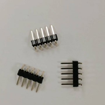 2.54mm 5 Pin header single row right angle type standard shape