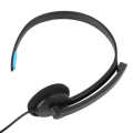 Call Center Headset MIC Service Headphone for Cordless Telephone Wired Phone Headset 3.5mm New