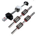 2 linear guide rails 15mm HGR15 hgh15ca hgw15ca +1 sfu1605 ball screw nut housing any length+ support BK/BF12+couplers for CNC