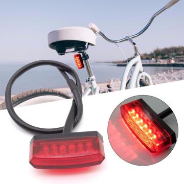 12V 6 LED Rear Lights Motorcycle Lighting Moto Tail Brake Light Indicator Lamp For ATV Quad Kart Universal Cafe Racer Red