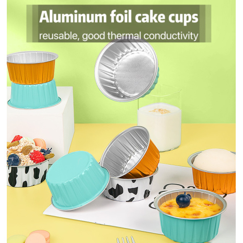 Suppliers for Baking muffin cupcake custom aluminum foil cake cup