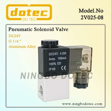 2V025-08 1/4'' Airtac Type Pneumatic Solenoid Valve DC12V DC24V